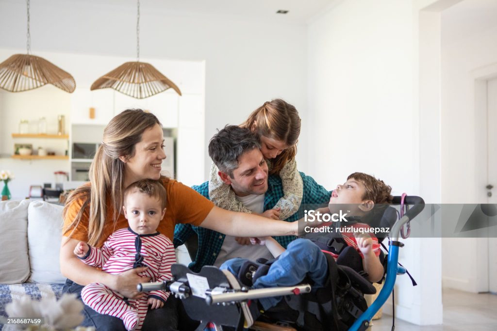 This is a title about supporting a family